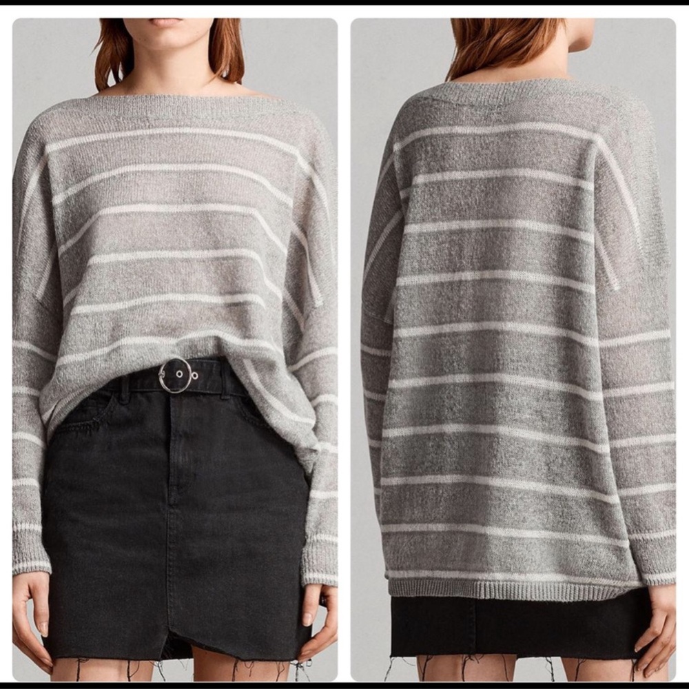 All saints Misty crew neck sweater